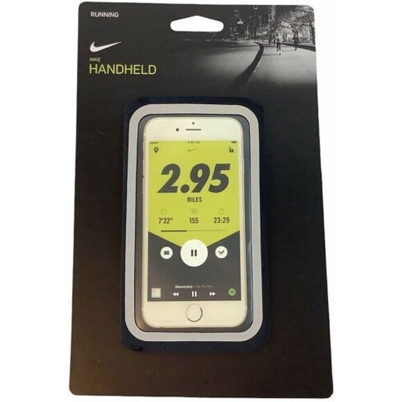 Nike Running Handheld Lean Phone Case Black - Picture 1 of 3